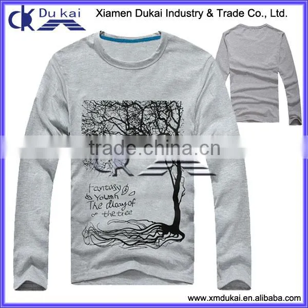 Long Sleeve t Shirt for Men, Printted t Shirts, Cotton t Shirts