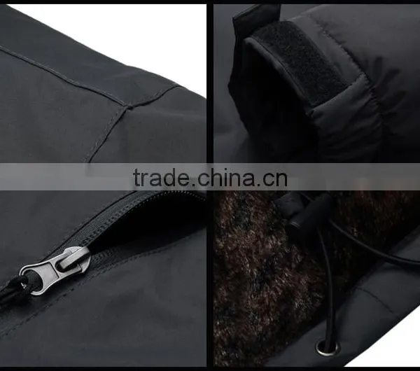 Top Quality OEM Outdoor Fleece Lined Polyester Men Sports Jacket photo-6