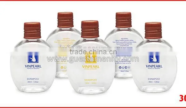 Transparent Pvc Hotel Shampoo Bottle Empty Pet Shampoo Bottles photo-3