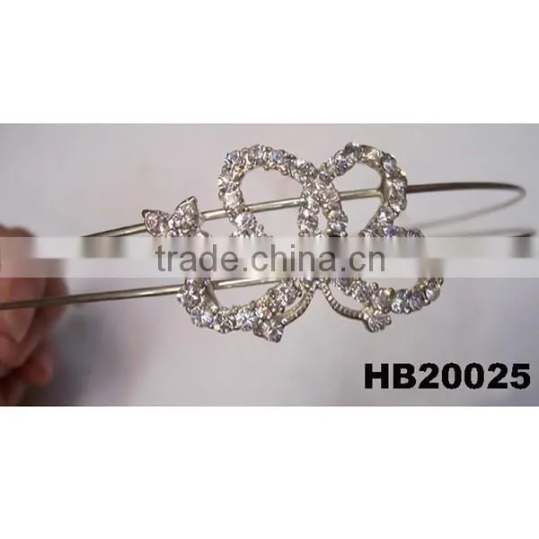 Wholesale Fancy Wire Metal Hair Band With Bow photo-4
