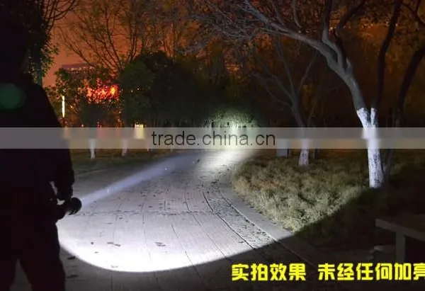 Super Bright Aluminum 3 Mode Sos Hand Held Long Range Rechargeable Led Searchlight for Emergency photo-6