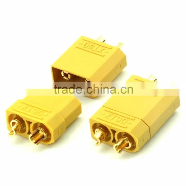 XT90 Banana Plug and Socket,24k Gold Connector Banana Plug