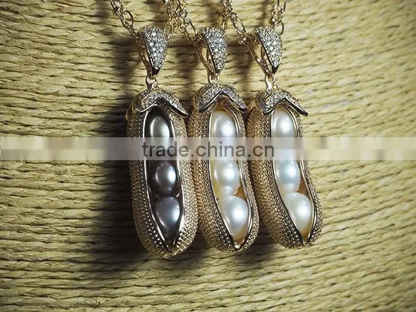 Peanut Pearl Pendant photo-3