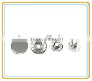 Wholesale Fahsion High Quality Custom Design Round Metal Snap Button With Logo as Garment Accessory (#S1001) photo-3