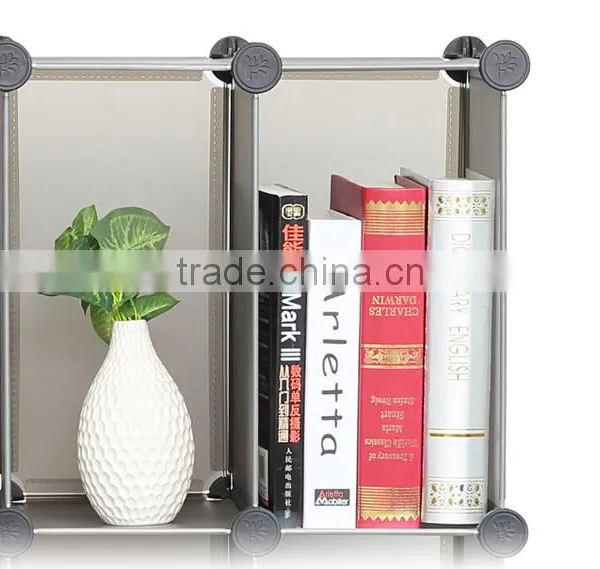 Creative Plastic Book Storage Racks ,DIY Household Storage Racks photo-6