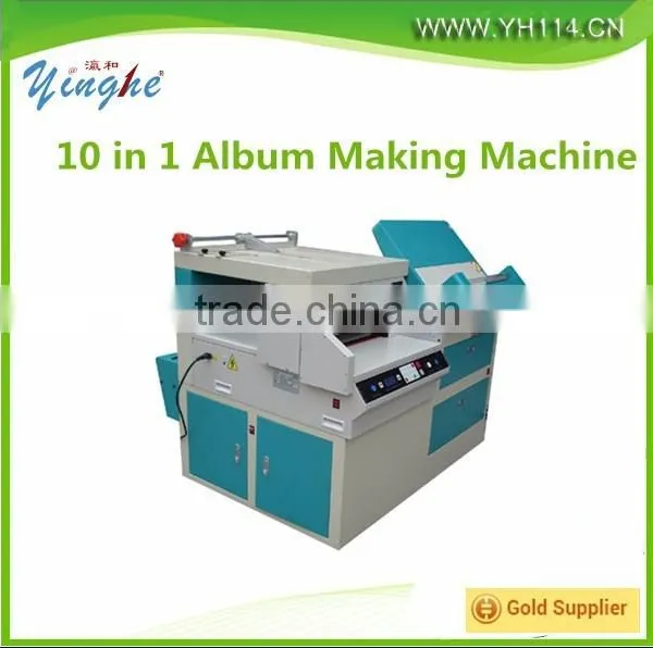10 in 1multifunctional Wedding Picture/photo/album Book Maker/ Making Machine Price