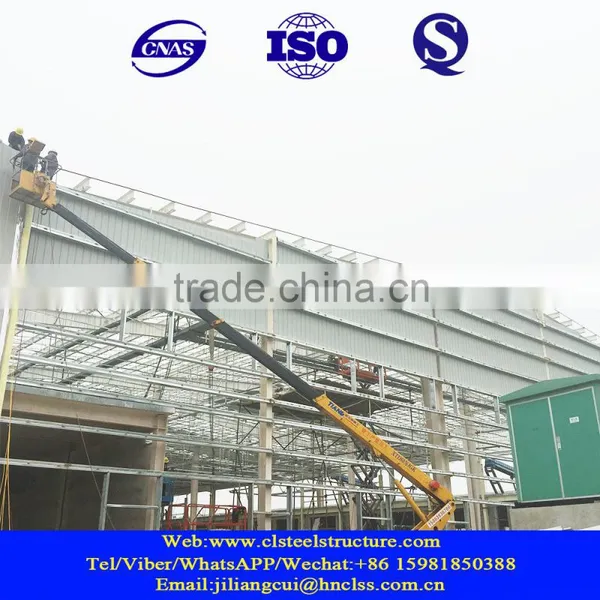 Easy Installed Prefab Structrual Steel Frame Prefabricatedworkshop photo-4