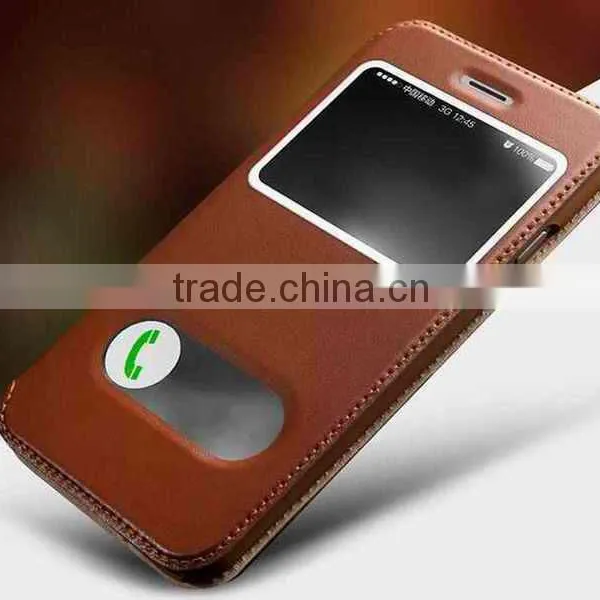 2015 New Design of Slide to Unlock Leather Case for IPhone / Samsung ...