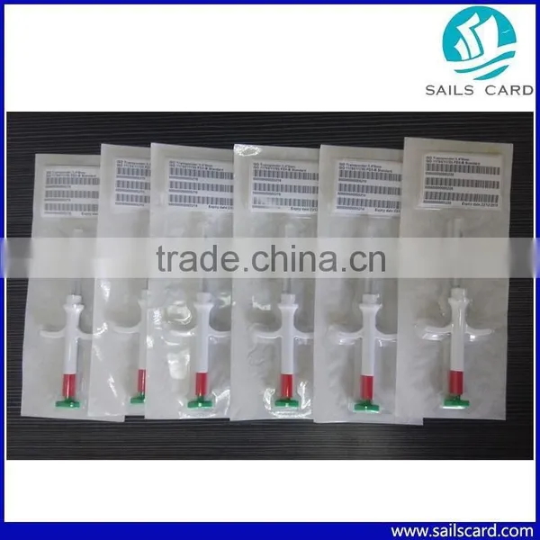 Animal id RFID Transponder With Animal Microchip Quality Choice