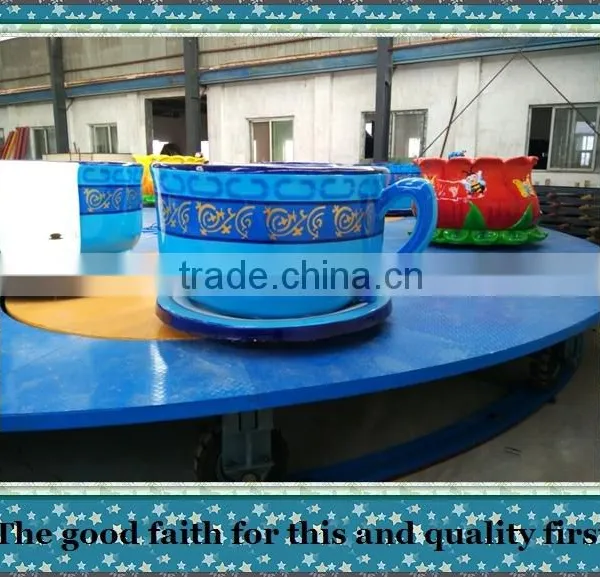 Factory Direct Sales Theme Park Ride Fun Park Rides Rotating Coffee Cup Rides photo-2