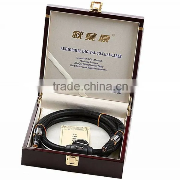 Choseal TA5201 OCC 24K Goldplated OD13mm HiFi Digital Coaxial Cable1.5m photo-2