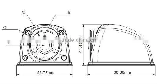 9-inch Rear View System With Built-in Dvr Monitor for Car photo-5