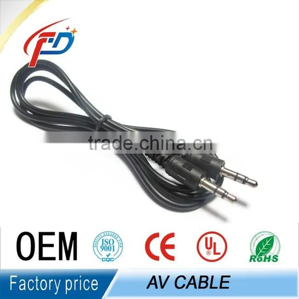 Factory Wholesale Jack 3.5 Plug Audio Cable av Extension Cable Male to Female photo-4