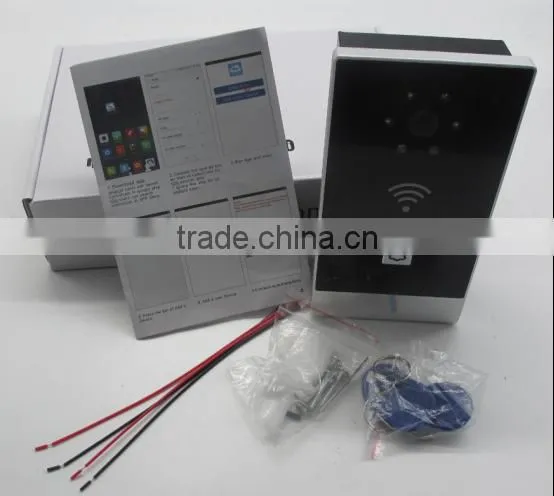 New Product Video Door Phone Waterproof Outdoor Camera-with Card Reader and Wifi photo-3
