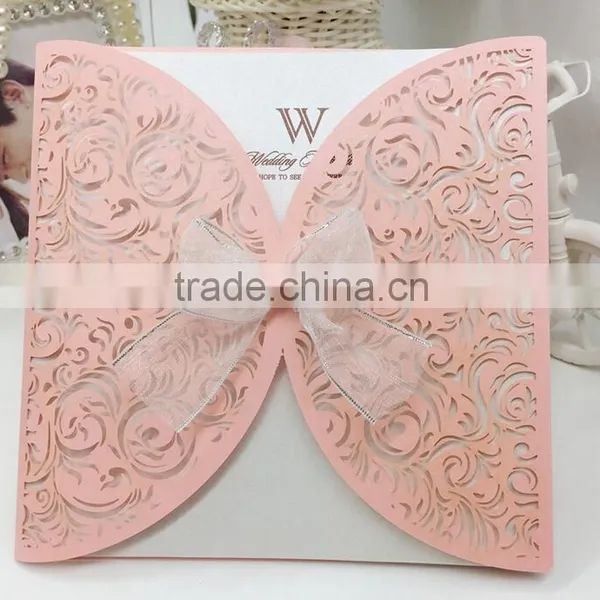 Wholesale Luxury Handmade Decoration Greeting Wedding Invitation Cards photo-3