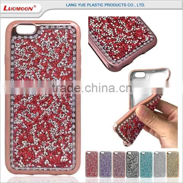 Full Diamond High Light Plating Tpu Back Cover Case for Lenovo Zuk z1 A7010 A789 A P K S 1 2 3 4 5 6 7 8 9 0
