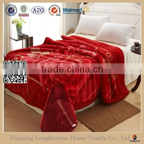 Manufactory Walmart China Home Textile 2 Ply Mink Blanket King photo-5