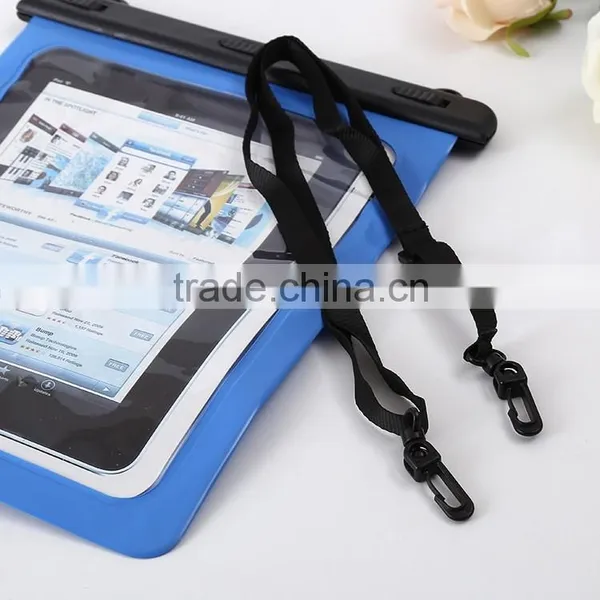 Headphone Jack Armband Lanyard Waterproof Case Dry Bag Pouch for Ipad photo-4