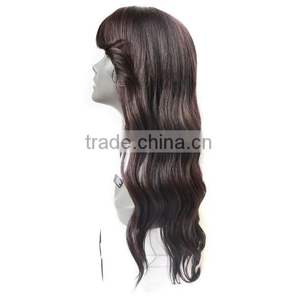 Latest Wholesale 100% Human Hair Loose Deep Remy Wigs Indian Women Hair Wig photo-5