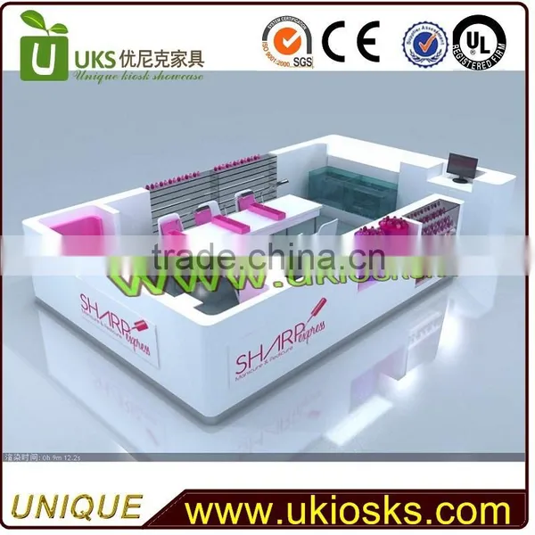 Fashional Nail Salon Kiosk With Free 3d Max Design photo-4