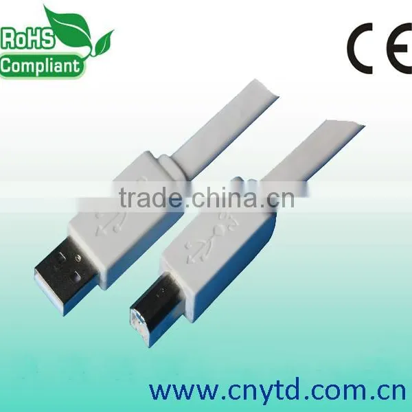 Am to Bm V2.0 Flat Printer Usb Cable Made in China photo-2