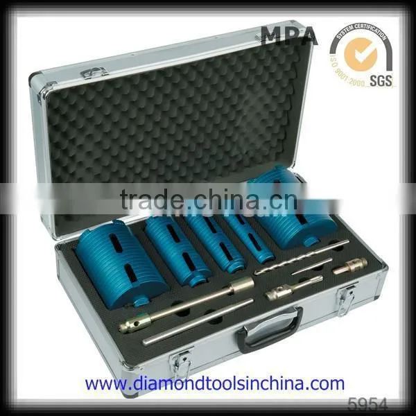 Dry Granite Silver Brazed Diamond Core Drill Bits With Side Protection photo-5