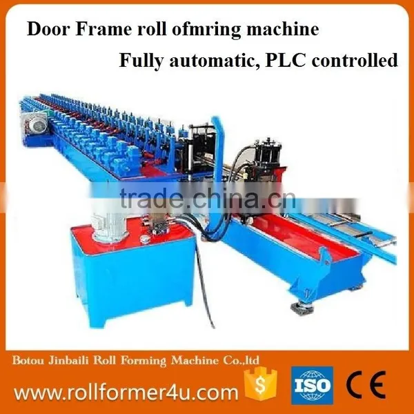 2016 Hot Sale Door Frame Gate/ Frame Garage Door Roll Forming Machine/Steel Metal Door And Window Frame Roll Forming Machine photo-2