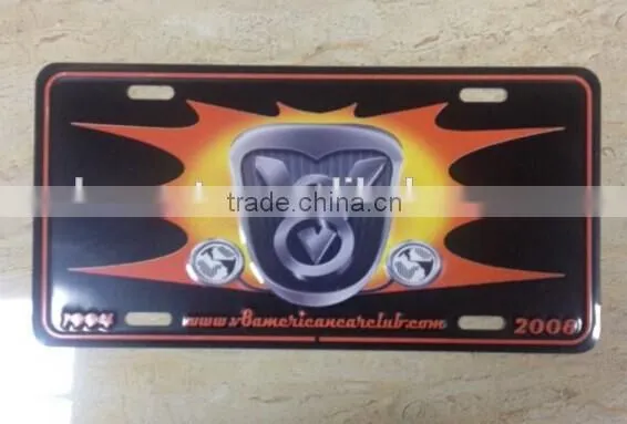 Customized Embossed License Plate, Metal Plate, Metal Sign photo-5