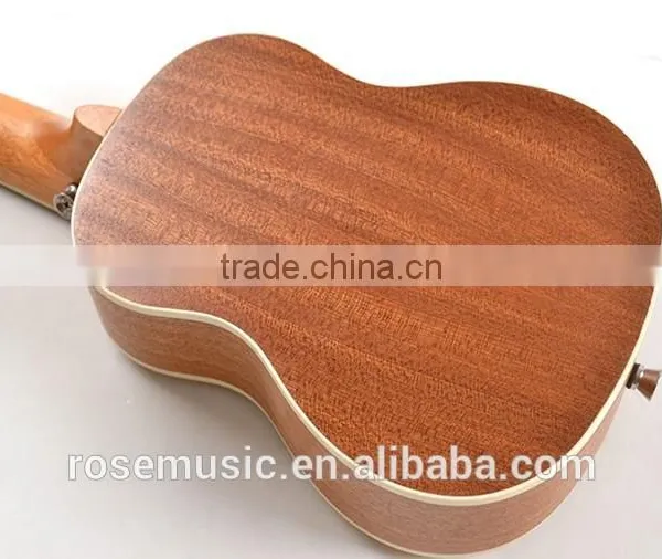 China Cheap High Quality 21" Ukulele Wholesale Wooden Ukulele photo-3