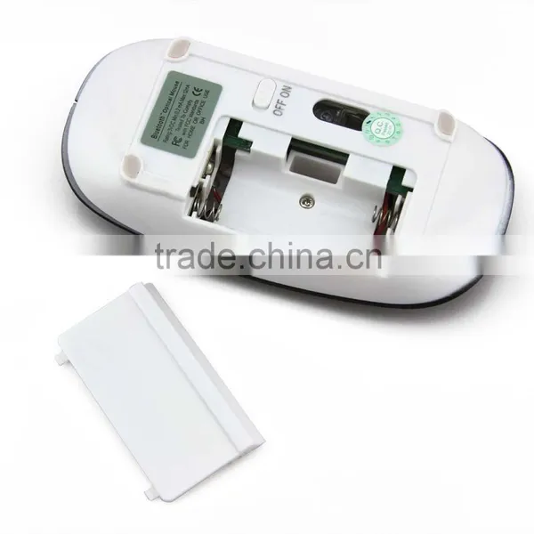 Flat Bluetooth3.0 Rechargeable Ultra-thin Wireless Mouse photo-2