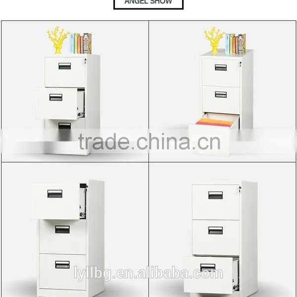 Metal Vertical 3 Drawer Metal File Cabinet Metal Instrument Cabinet for Sale photo-4