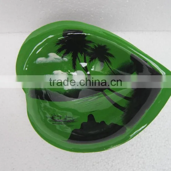 Leaf Shape Lacquer Bowl Made in Vietnam photo-2