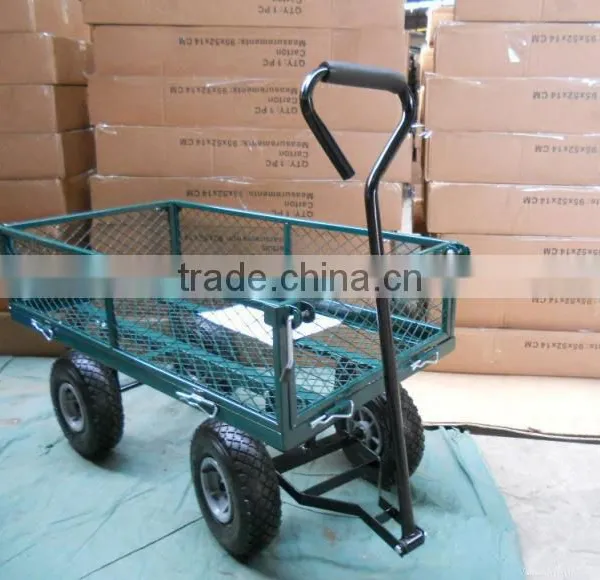 Folding Garden Trolley Wagon Cart Hand Truck TC1840A photo-3