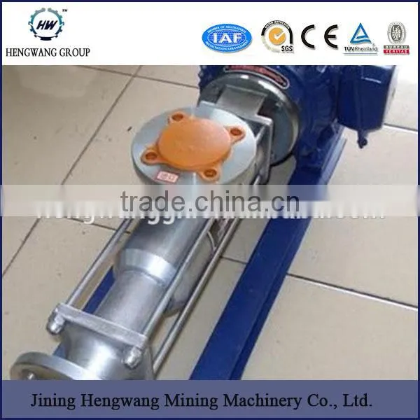 Screw Pump Progressive Cavity Pumps Stainless Steel Chemical Mud Pump photo-2