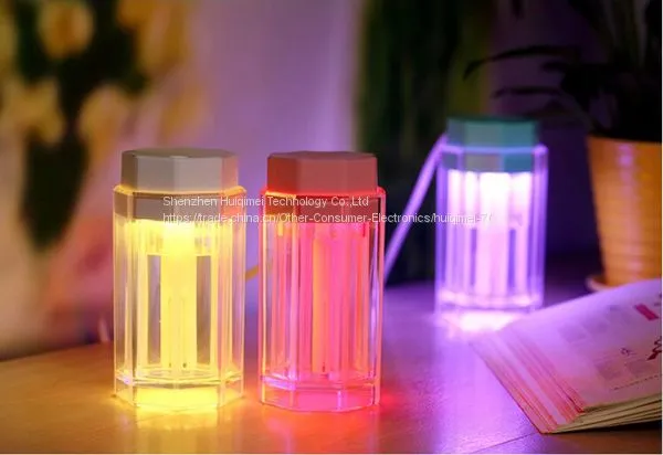 Desktop Colorful Aroma Humidifier For Home and Car photo-3