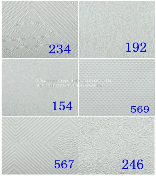 1230mm*600m*0.07mm PVC Ceiling Embossed Film/PVC Film/PVC Foil 238/996/154/603/975 Etc. photo-2