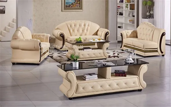 2017 New Design Sofa Classic Leather Sofa