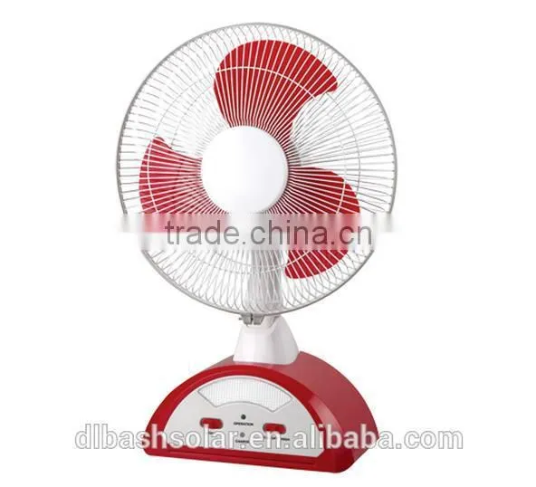Small Solar Powered Fans Solar Powered Rechargeable Table Fan Electric Fan photo-2