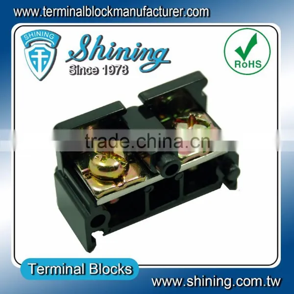 TE-040 600V 40A M5 Screw Din Rail Surface Mount Terminal Connector photo-2