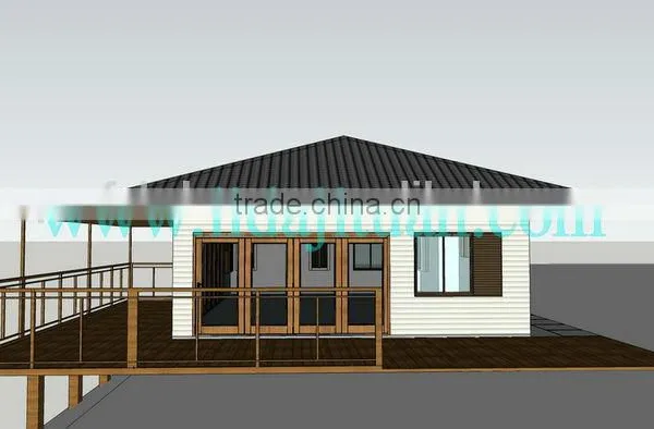 2016 New House Hot Selling Prefab Homes Luxury Housing Movable Modular Light Steel Villa photo-3