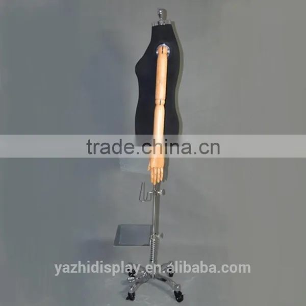 Full-body Tailors Dummy Female Mannequin With Wooden Arm for Wedding Dress Display photo-2