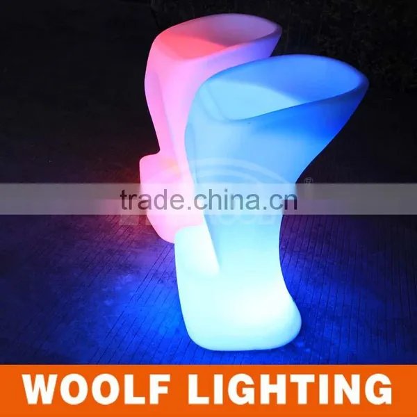 2015 Hot Led Furniture 16 Colors RGB Changing Led Ktv Bar Stool for Sale photo-4