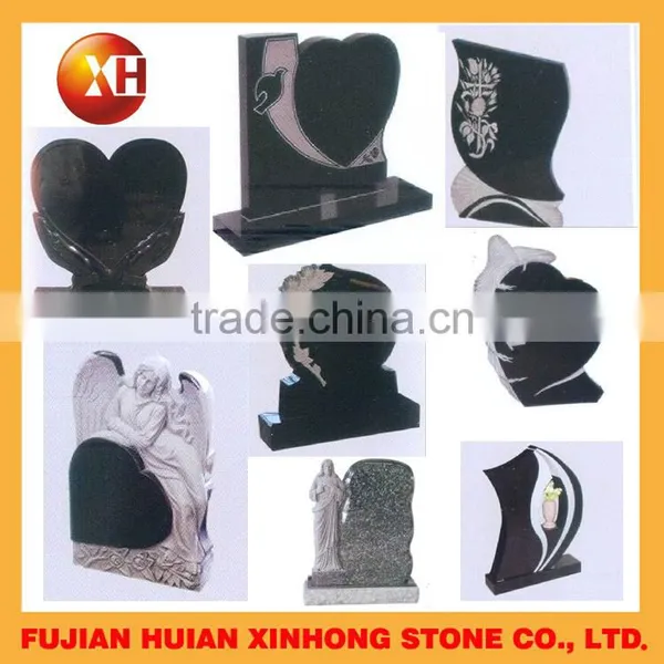 Artificial Granite ,marble Tombstone With Monument for Loving People photo-3