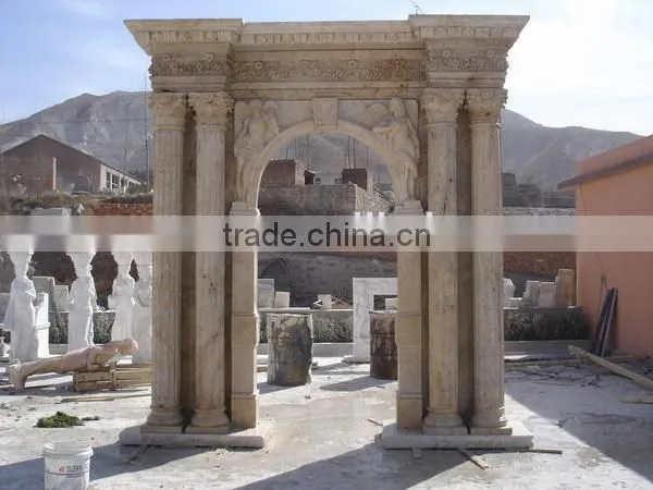 Marble Fireplace Parts for Electric Fireplace Heater photo-5
