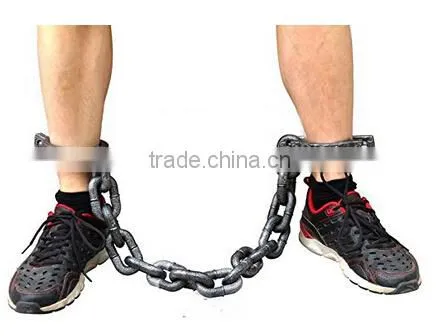 Costume Party pu Foam Prison Handcuffs Halloween Toy for Party Trick Props photo-3