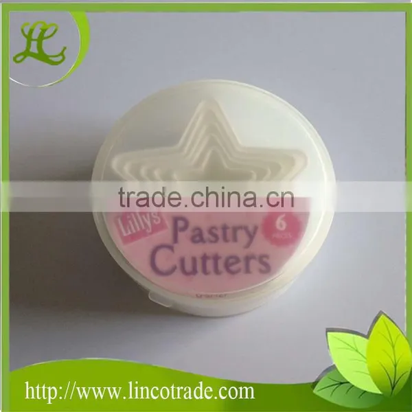 Household 5 Pcs Plastic Star Cookie Cutters photo-4