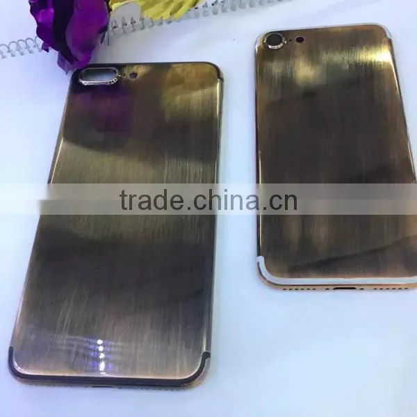 Custom Housing Bronzed Metal Back Cover For IPhone7 7plus photo-3