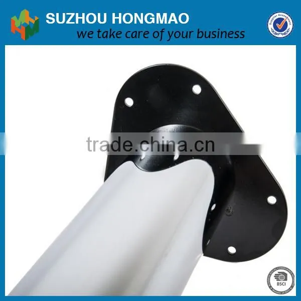 Stainless Steel Height Adjustable Round Tube Removable Garden Table Legs photo-3
