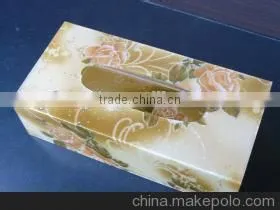 2015 Custom Multiuseful Design Simple Black Accrylic Tissue Box Acrylic Custom Printed Tissue Box photo-3