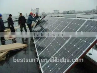 Complete With Battery and Brackets 15kw Portable Solar System photo-3